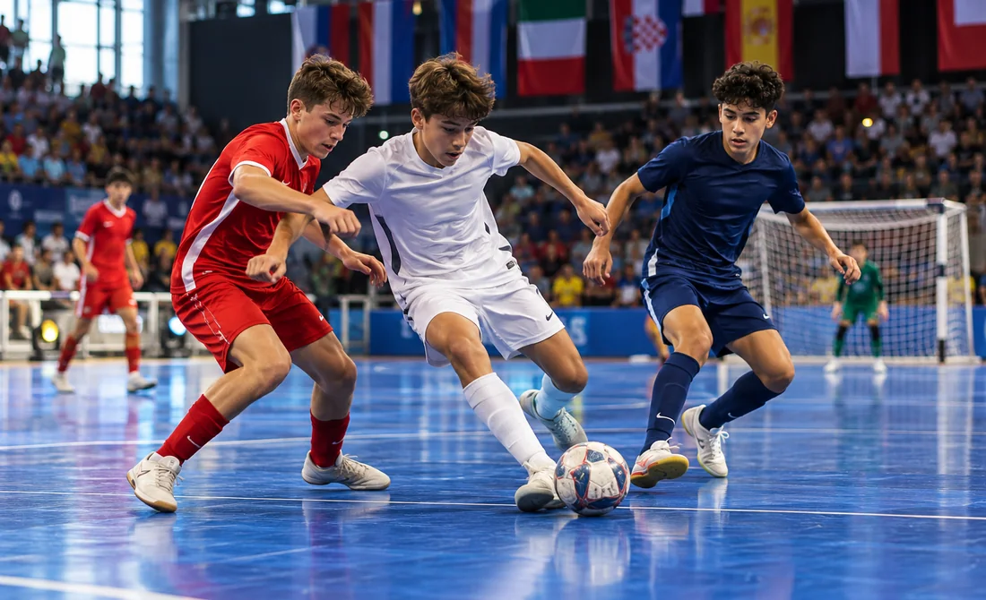 Ilustrativna fotografija futsal utakmice u sportskoj dvorani
